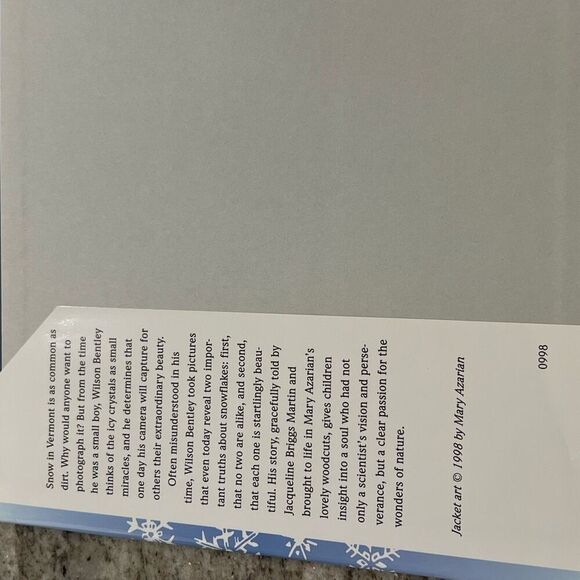 Snowflake Bentley, Caldecott Medal Book,  Jacqueline Briggs Martin - Picture 10 of 16